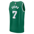 Jaylen Brown Boston Celtics  Fast Break Replica Player Jersey - Icon Edition - Kelly Green