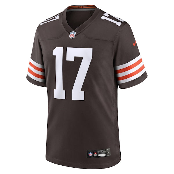 Jerome Baker Cleveland Browns Nike Team Game Jersey -  Brown