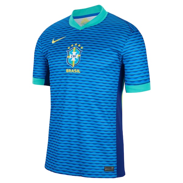 Brazil National Team Nike 2024 Away Stadium Replica Jersey – Blue
