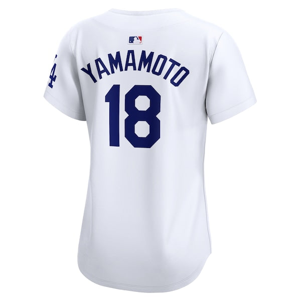 Yoshinobu Yamamoto Los Angeles Dodgers Nike Women's Home Limited Player Jersey - White