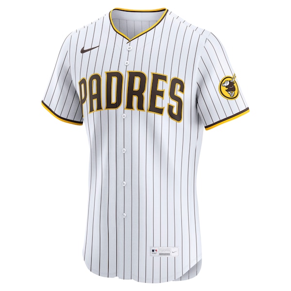 San Diego Padres Nike Home Elite Jersey - White/Brown/Camo