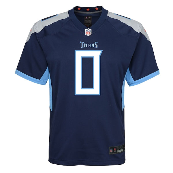 Calvin Ridley Tennessee Titans Nike Youth Team Game Jersey - Navy/Light Blue