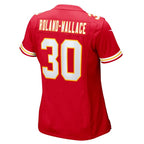 Chris Roland-Wallace Kansas City Chiefs Nike Women's  Game Jersey -  Red