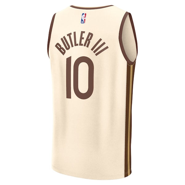 Jimmy Butler III Golden State Warriors  2025/26 City Edition Fast Break Jersey - Tan