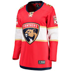 Seth Jones Florida Panthers  Women's Home Breakaway Player Jersey - Red