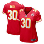 Darius Rush Kansas City Chiefs Nike Women's Team Game Jersey -  Red