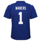 Malik Nabers New York Giants Nike Youth Game Jersey - Royal
