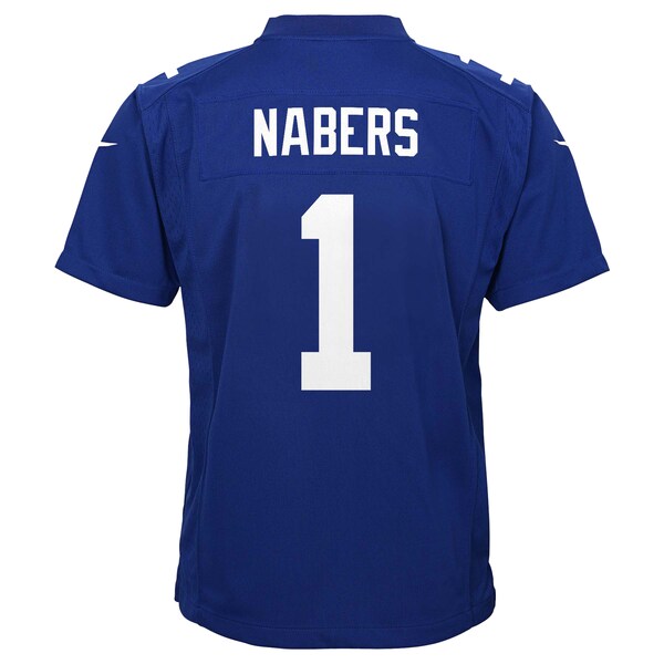 Malik Nabers New York Giants Nike Youth Game Jersey - Royal