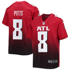 Kyle Pitts Atlanta Falcons Nike Youth Game Jersey - Red/Black