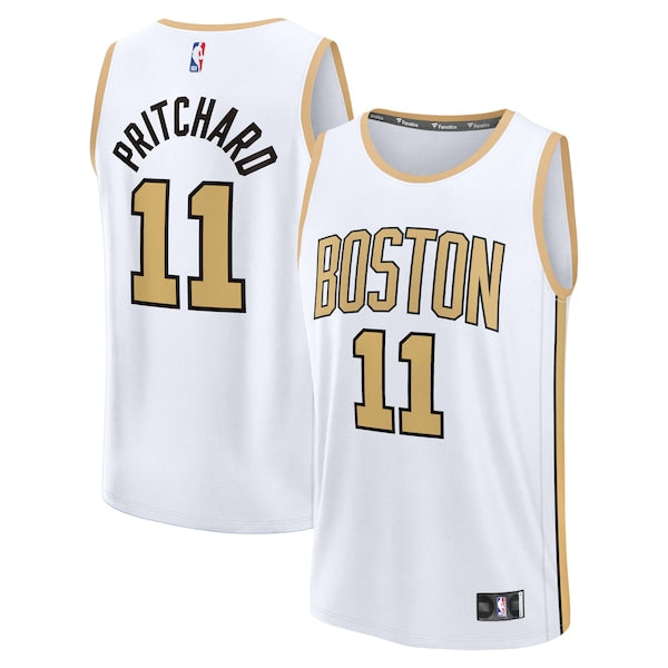 Payton Pritchard Boston Celtics  2025/26 City Edition Fast Break Jersey - White