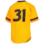 Dave Winfield San Diego Padres Youth Cooperstown Collection Mesh Batting Practice Jersey - Gold