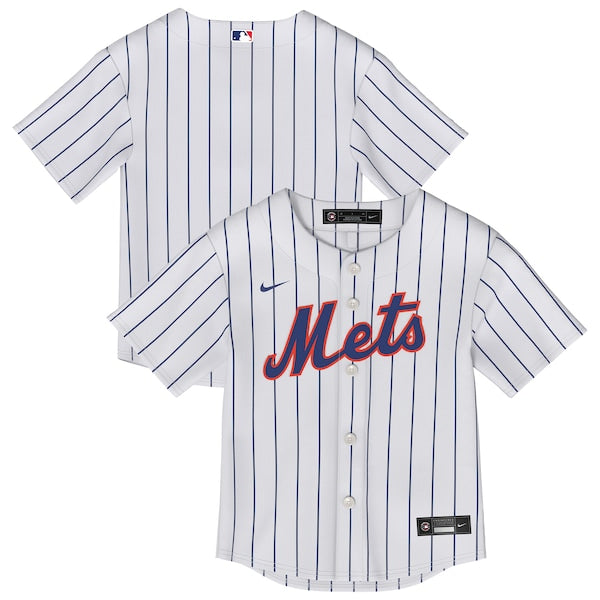 New York Mets Toddler Home Replica Jersey - White