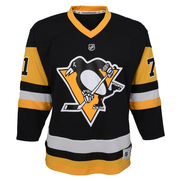Evgeni Malkin Pittsburgh Penguins Youth Home Replica Player Jersey - Black