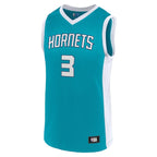 Men's Terry Rozier Teal Charlotte Hornets Player Jersey