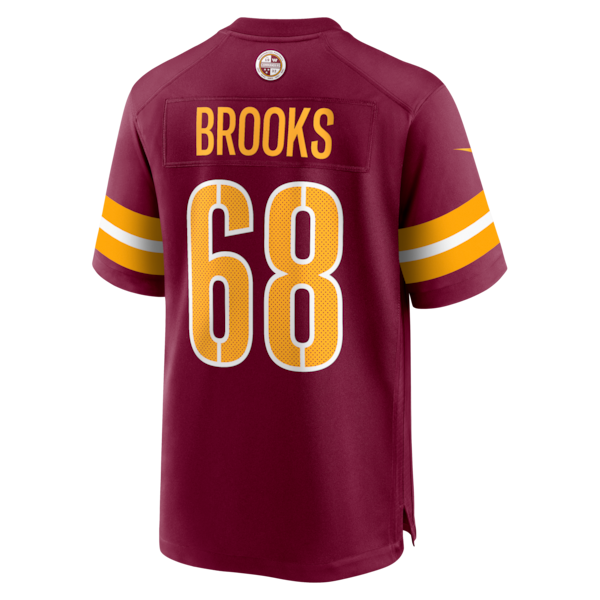 Curtis Brooks Washington Commanders Nike  Game Jersey - Burgundy