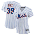 Edwin Díaz New York Mets Nike Women's Home Replica Jersey - White