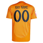Los Merengues adidas 2024/25 Away Authentic Custom Jersey - Orange