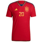 Daniel Carvajal Spain National Team adidas 2022/23 Home Authentic Jersey - Red