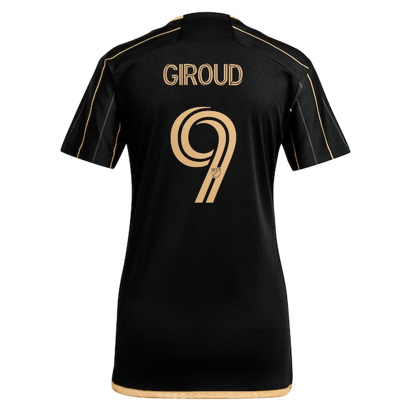 Olivier Giroud LAFC adidas Women's 2024 Primary Replica Player Jersey - Black