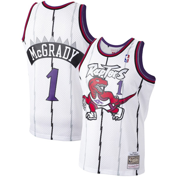 Tracy McGrady Toronto Raptors  1998/99 Hardwood Classics Swingman Jersey - White