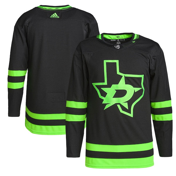 Dallas Stars adidas Men's Alternate Primegreen Authentic Jersey - Black