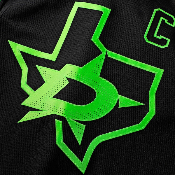 Dallas Stars  Alternate Premium Jersey - Black/Kelly Green/White