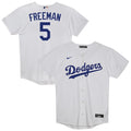 Freddie Freeman Los Angeles Dodgers Nike Preschool Home Replica Player Jersey - White