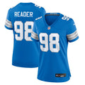 D.J. Reader Detroit Lions Nike Women's Team Game Jersey -  Blue