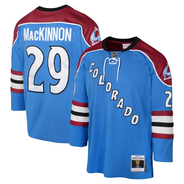 Nathan MacKinnon Colorado Avalanche Youth 2013 Blue Line Player Jersey - White