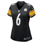 Patrick Queen Pittsburgh Steelers Nike Women's  Game Jersey -  Black