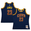 LeBron James Cleveland Cavaliers  2015/16 Hardwood Classics Swingman Jersey - Navy
