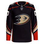 Anaheim Ducks adidas  Home  Primegreen Authentic Custom Jersey - Black