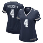 Dak Prescott Dallas Cowboys Nike Women's Game Team Jersey - Navy/White
