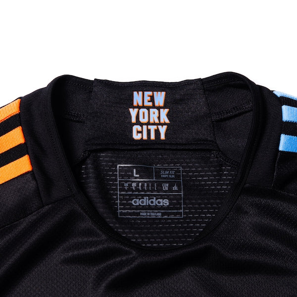 Julian Fernandez New York City FC adidas 2024 24/7 Kit Authentic Player Jersey – Black