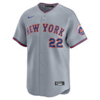 Juan Soto New York Mets Nike Road Limited Player Jersey - Gray