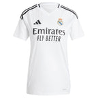 Los Merengues adidas Women's 2024/25 Home Replica Custom Jersey - White