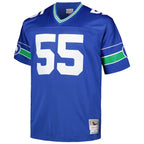 Brian Bosworth Seattle Seahawks Big & Tall 1987 Legacy Retired Player Jersey - Royal