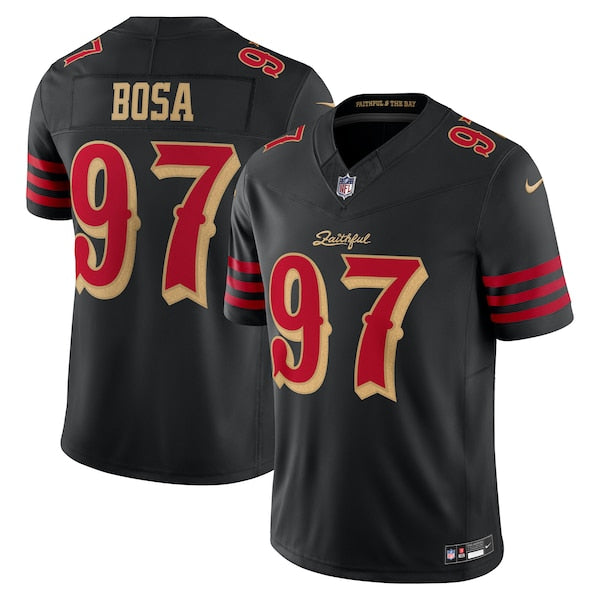 Nick Bosa San Francisco 49ers Nike 2025 Rivalries Collection Limited Jersey - Black