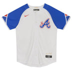 Atlanta Braves Nike Preschool City Connect Jersey - White