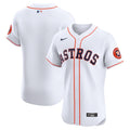 Houston Astros Nike Home Vapor Premier Elite Patch Jersey - White