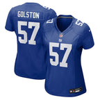Chauncey Golston New York Giants Nike Women's Team Game Jersey -  Royal