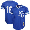 Bo Jackson Kansas City Royals Cooperstown Collection Big & Tall Mesh Batting Practice Jersey - Royal