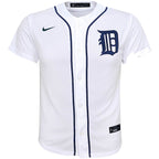 Detroit Tigers Nike Youth Home Replica Team Jersey - White