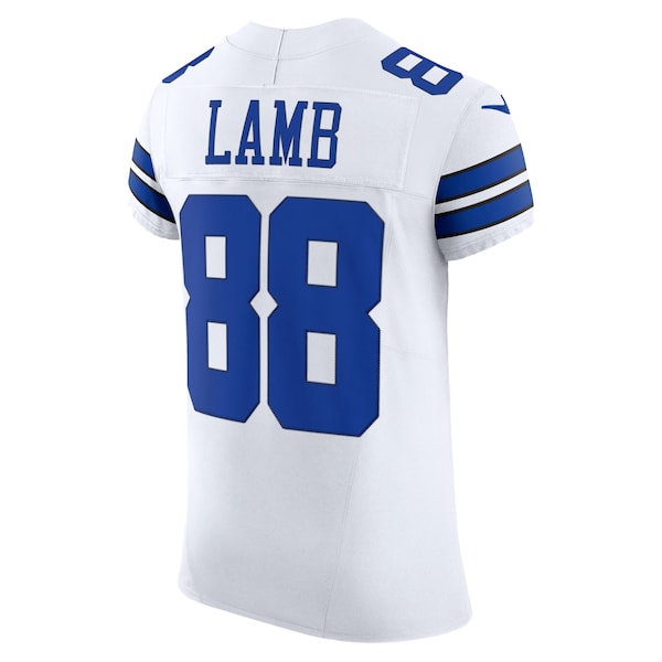 CeeDee Lamb Dallas Cowboys Nike Vapor F.U.S.E. Elite Jersey - White