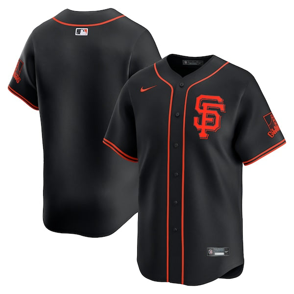 San Francisco Giants Nike Alternate Limited Jersey - Black