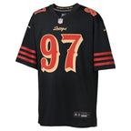 Nick Bosa San Francisco 49ers Nike Youth 2025 Rivalries Collection Game Jersey - Black