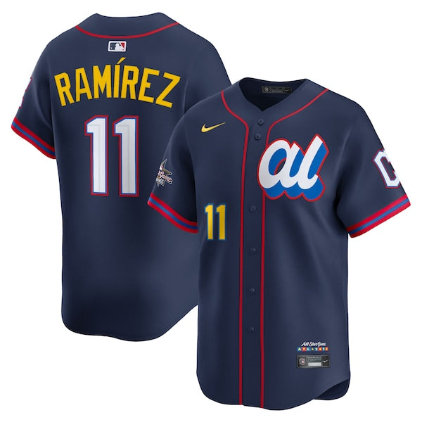 José Ramírez American League Nike 2025 All-Star Edition Limited Player Jersey - Navy