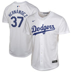 Teoscar Hernandez Los Angeles Dodgers Nike Youth Home Player Game Jersey - White