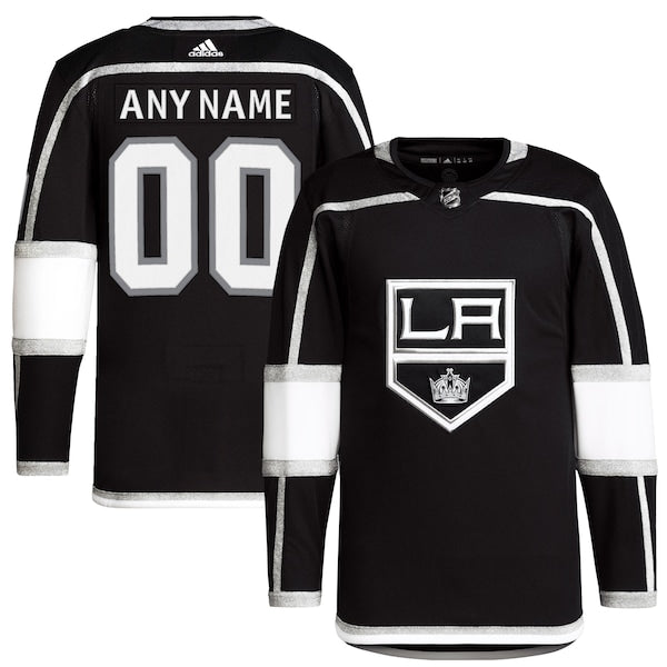 Los Angeles Kings adidas  Home  Primegreen Authentic Custom Jersey - Black