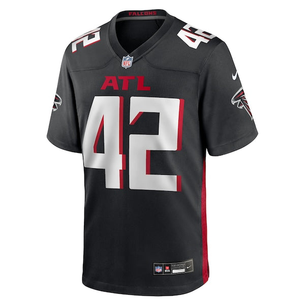 Josh Woods Atlanta Falcons Nike Team Game Jersey -  Black
